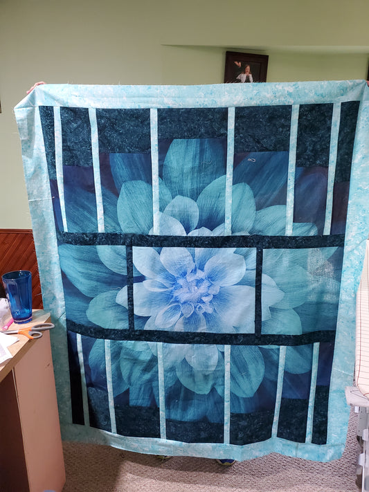 Large Flower quilt