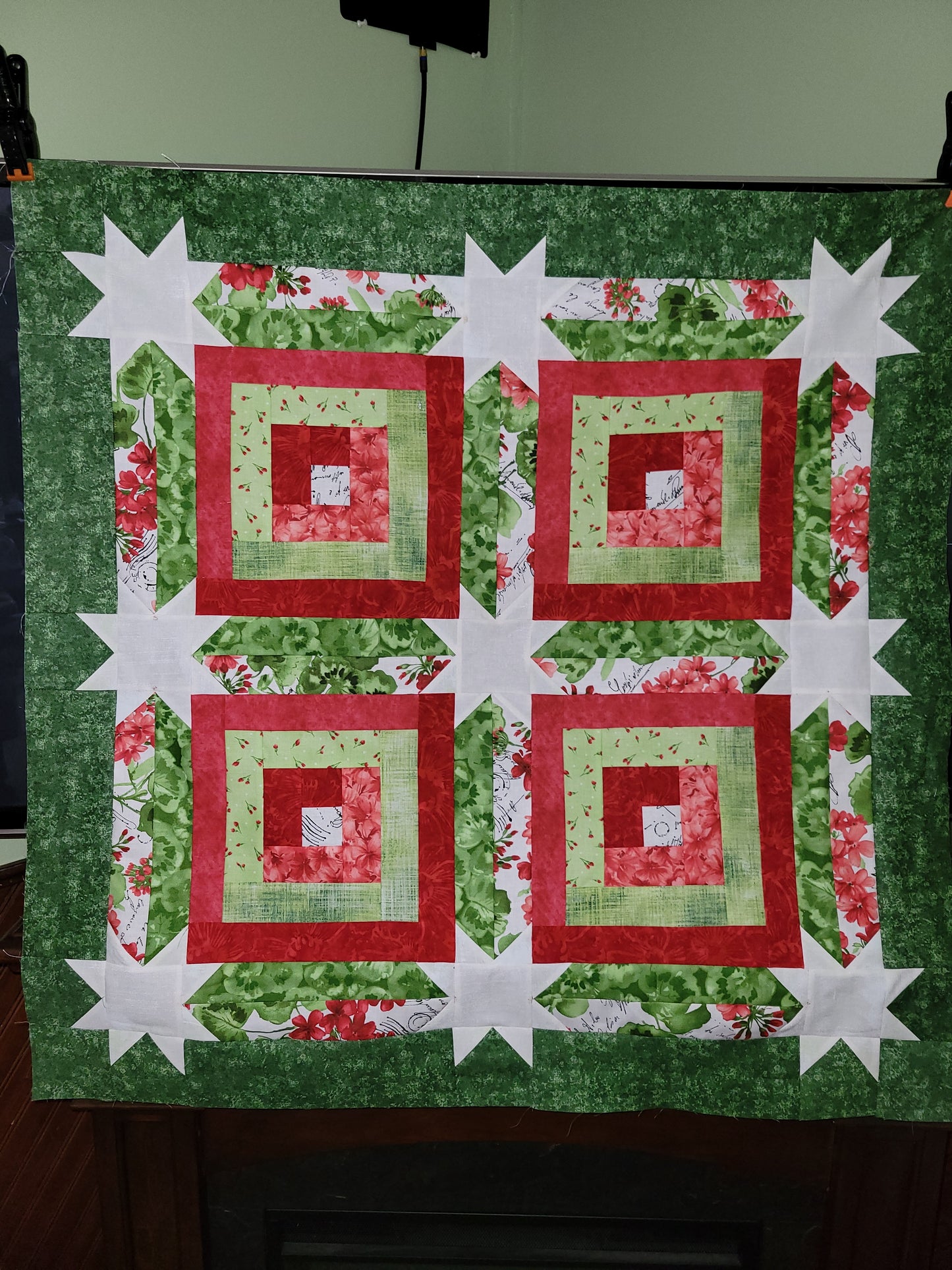 Red/Green Wall hanging