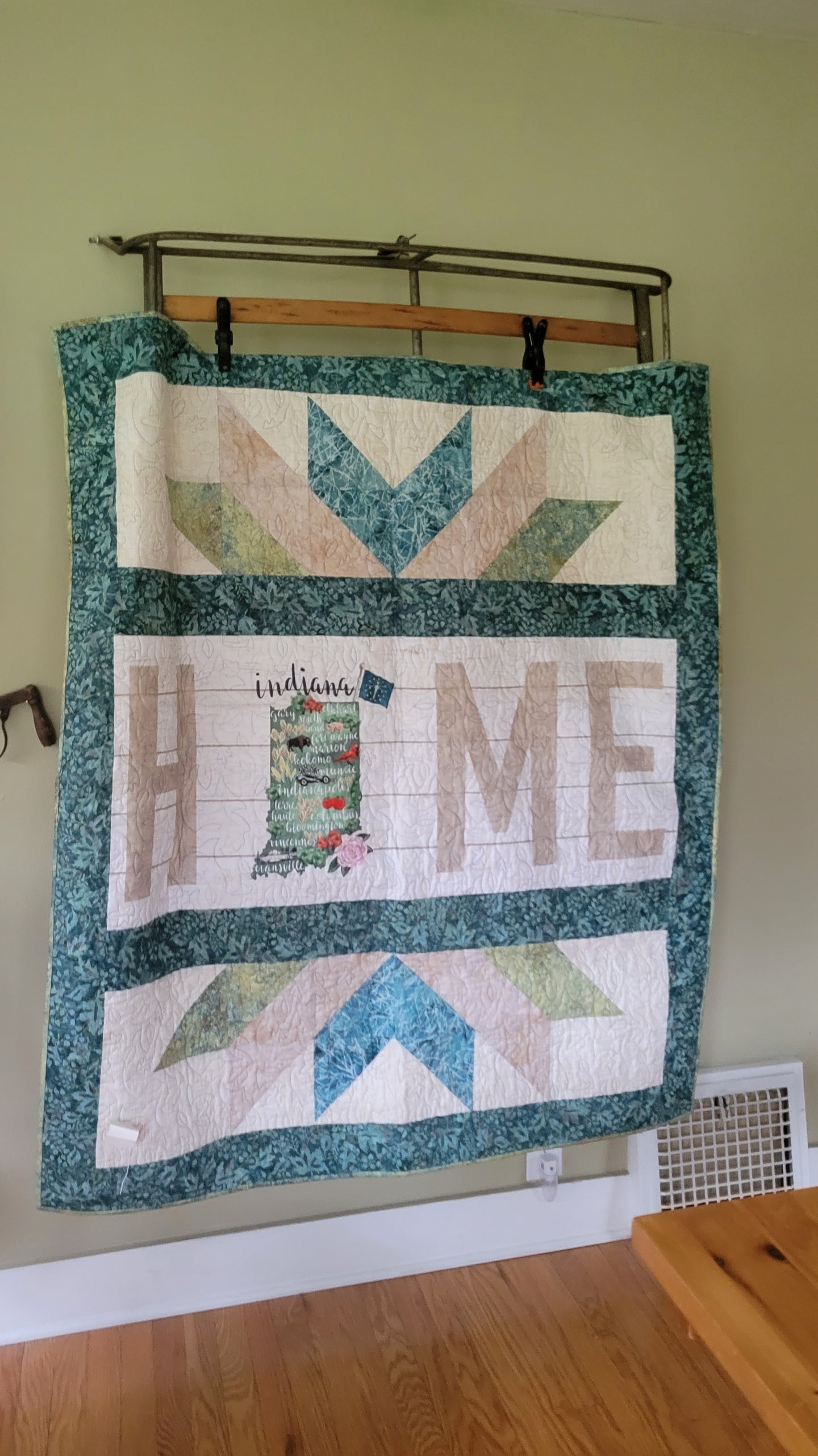 Indiana HOME quilt