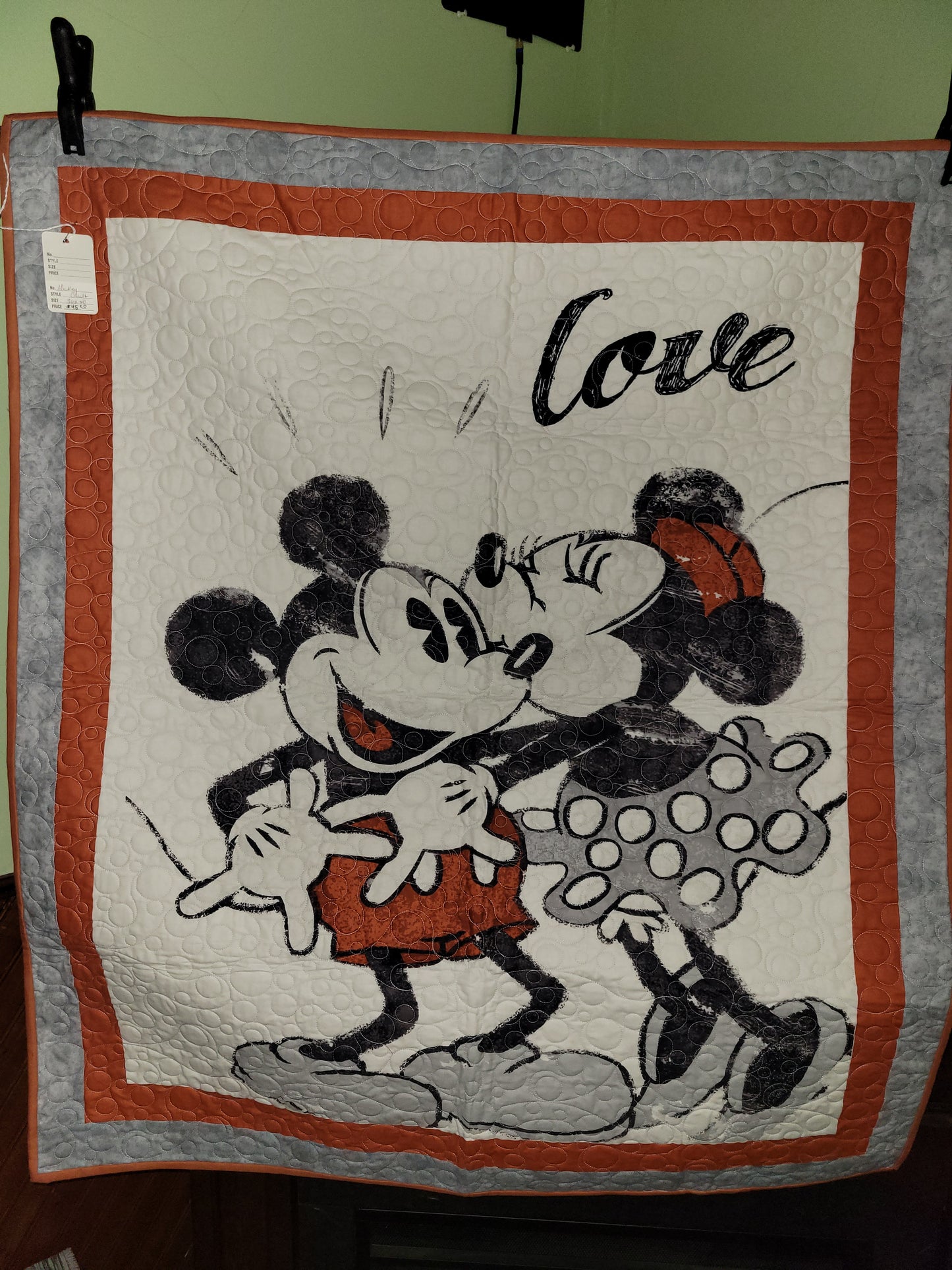 Mickey quilt