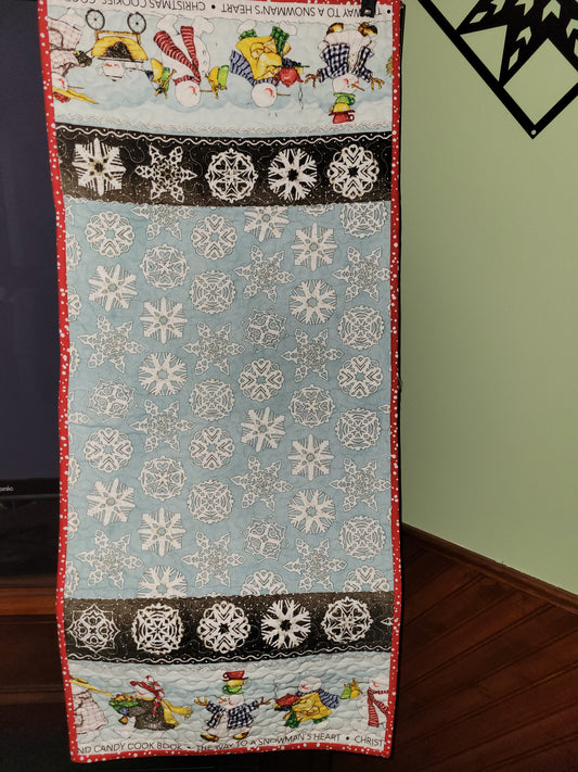 Snowflake/Snowman Table Runner